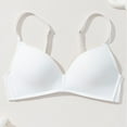 thumbnail image 3 of Tqyyweavej Women's Push Up Bras Lightly Lined Backless Balconette Bras Seamless Breathable Everyday Wireless Bras Size S to 3XL, 3 of 6