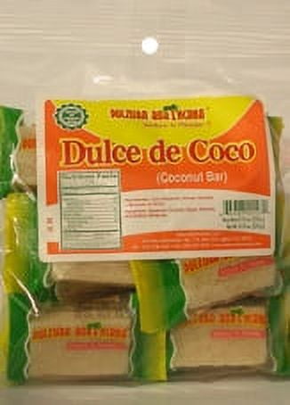 Dulzura Dulce de Coco Family Size 7.9 oz Bag, Vegan, Gluten Free, Non Gmo