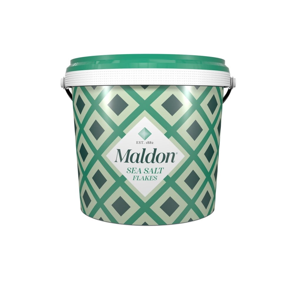Maldon Sea Salt Flakes, 3.4 lb, 1 Pack