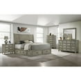 thumbnail image 2 of Picket House Furnishings Damen King Storage 3PC Bedroom Set in Drift Gray, 2 of 17