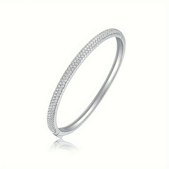 S925 Sterling Silver Moissanite Bracelet For Men And Women, Jewelry For Boyfriend And Girlfriend, Suitable For Daily Wear Party Holiday Wedding Anniversary