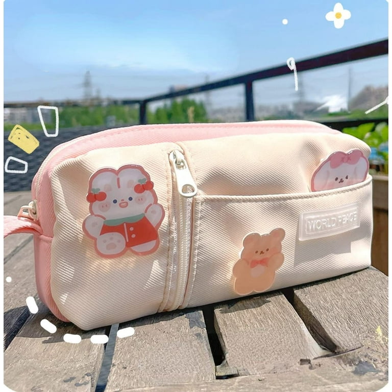 Large Capacity Pencil Case - Pencil Pouch, Pencil Bag, Pencil Cases For  Adults - Cute Pencil Case For Girls - Kawaii Pencil Case