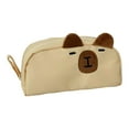 thumbnail image 2 of Cuchilla de lápices bolígrafo bolígrafo resistente bolso de maquillaje multipropósito Organizador de papelería Bolsa de lápiz para la oficina Home, 2 of 8