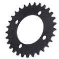 thumbnail image 4 of Engranaje de acero 29T del piñón de cadena trasero Fourhole 420 para piezas de triciclo eléctrico 42029T, 4 of 10
