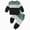 H554-Green, variant on TOWED22 Baby Boy Clothes Outfits Fall Long Sleeve Color Block Sweatshirt Tops Casual Pants Newborn 2Pcs Set,Blue,12-18 M