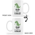 thumbnail image 4 of Funny Dinosaur Mug Cup,Rawa Means I Love You in Dinosaur Ceramic Mug-11oz Coffee Milk Tea Mug Cup,Gifts For Dinosaur Lovers Boys Kids Teens,Funny Dinosaur Gag Gift, 4 of 5