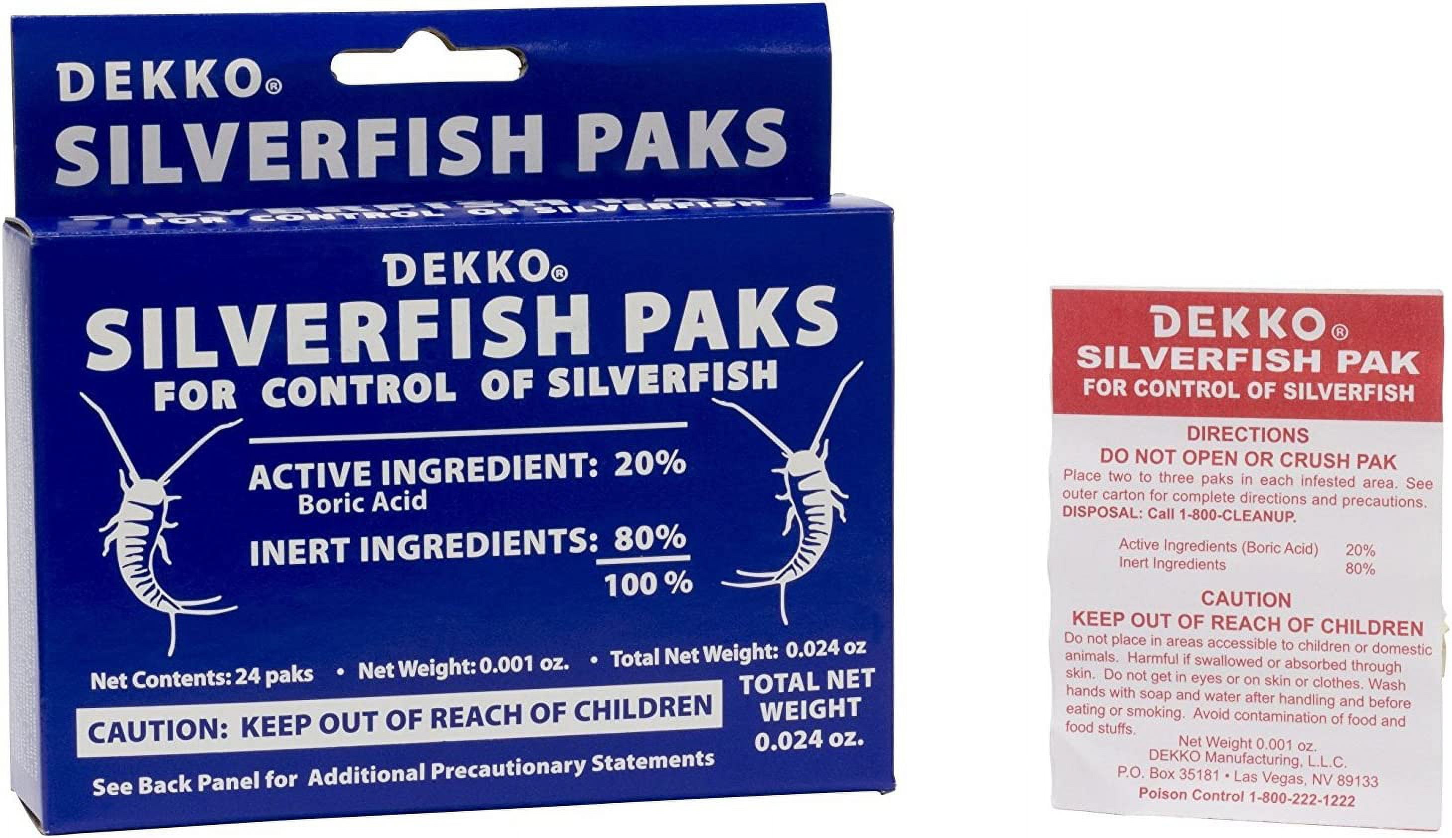 Dekko Silverfish Paks (Pack of 2)