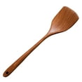 thumbnail image 3 of Cuchara de cocina, utensilios de cocina, espátula ranurada para sopa, herramientas de madera de teca, cuchara para sopa, herramienta de cocina,, 3 of 9