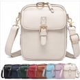 thumbnail image 1 of Collaboraten1 Crossbody Leather Bag, Urvashi Crossbody Leather Bag for women, with Built in Wallet, Vintage Anti-Theft, 1 of 8