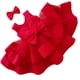 thumbnail image 1 of Vestido NSSMWTTC para bebé niña, lazo, volantes, tutú, rojo 70, 1 of 6