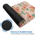 thumbnail image 6 of Pink Flowers with a Pink Background Mousepad Gaming Pad Mouse Waterproof Washable for Office Home Work Gaming Gift Tables Mousepads Rubber Base Mousepad with Stitched Edges 35.4x15.7inches, 6 of 7