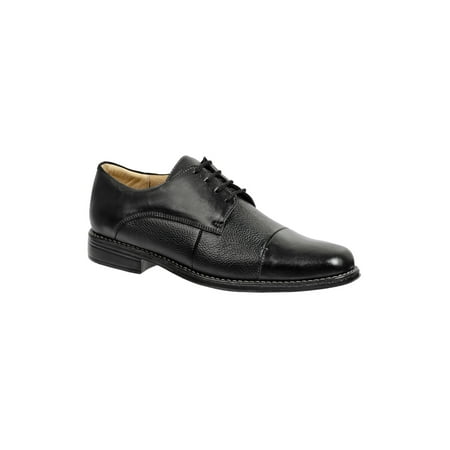 

Oxford Derby Wade Sandro Moscoloni social shoe produced in sophisticated and elegant black leather for him a social style with comfort
