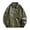 b49-green faux leather jacket, variant on BiZtdJrK Mens Faux Leather Jacket Stand Collar Classic Full Zip Waterproof Motorcycle Jackets with Pockets Trendy Biker Trucker Outwear Black,L