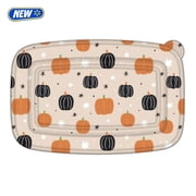 Cook with Color 12-Piece Printed Food Storage Containers with lids, Pumpkins Design