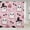 Black Pink, variant on Kids Pink Ghost Shower Curtain 72" W X 72" L, Happy Halloween Bathroom Shower Curtain Sets Girls Pumpkin Black Gothic Bat Fabric Shower Curtain Kawaii Dots Bathroom Accessories