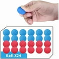thumbnail image 2 of YEEBAY Shooting Game Toy for Age 6, 7, 8,9,10+ Years Old Kids, Boys - 2pk Air Guns & Shooting Target & 24 Foam Balls - Ideal Gift - Compatible with Toy Guns, 2 of 5