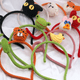 thumbnail image 4 of Diademas para mujeres y niñas, diadema hecha de hilo de lana, 100 % tejida a mano, con 3 diseños únicos y diferentes, accesorios de moda para el cabello, 4 of 5