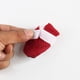 thumbnail image 3 of Zapatos para perros resistentes al agua, botas para mascotas, cómodos, antideslizantes, protectores de patas, rojos, 4 piezas, S, 3 of 7