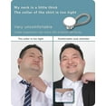 thumbnail image 2 of 18pcs Shirt Collar Button Extender: Neck Button Extender For Mens Dress Shirt - Comfortable Tie Collar Expander - Shirt Collar Extension, 2 of 4