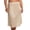 Nude, variant on Women's Shadowline 2731X Plus Essentials 31 Inch Half Slip (Nude 3X)