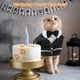 thumbnail image 5 of Ropa para gatos Unique Bargains Conjunto de esmoquin elegante para gato con corbata rayas negras Atuendos para bodas y fiestas de cumpleaños pequeños, 5 of 6
