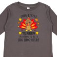 thumbnail image 4 of Inktastic This Little Turkey is Going to Be a Big Brother Boys Long Sleeve Toddler T-Shirt, 4 of 5