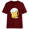 thumbnail image 4 of WREESH Womens Summer Vintage Beer T-Shirts Casual Crewneck Graphic Tees Short Sleeve Slim Fit Pullover Oktoberfest Shirts Red B, 4 of 4
