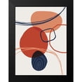 thumbnail image 2 of Urban Epiphany 15x18 Black Modern Framed Museum Art Print Titled - Abstract Red Clay 5, 2 of 5