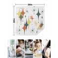 thumbnail image 4 of Colorful Diamond Cloth Napkins Set of 8 Reusable Dinner Napkins, Modern Geometric Middle Century White Cocktail Napkin Washable Table Napkins for Wedding/Holiday Party/Baby Shower 20"x20", 4 of 7