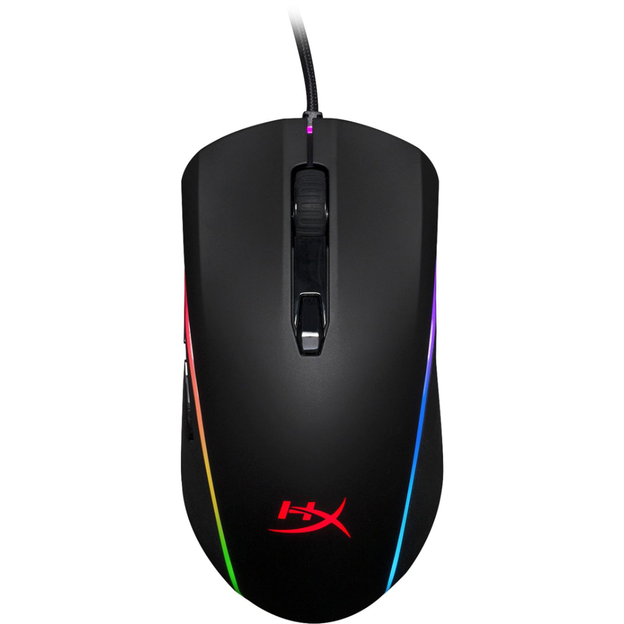 Gaming Wired Surge Optical Black HyperX Mouse RGB with Pulsefire - Lighting