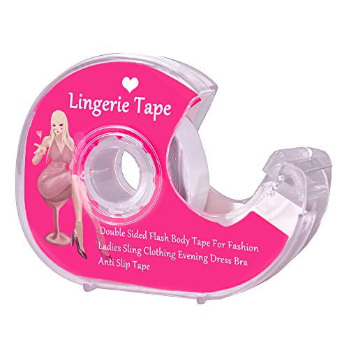Fashion Body Tape Double Sided Clear Fabric Strong Boob Tape For Clothes Skin Dress Bikini Bra Straps Walmart Com Walmart Com
