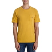 Chaps Men's Super Soft Heathered Short Sleeve Logo Pocket T-Shirt-Size XS-2X