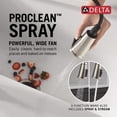 thumbnail image 3 of Delta Finnridge Brushed Nickel Kitchen Faucet with Pull Down Sprayer, High Pressure ProClean Spray Modern Single Hole Kitchen Sink Faucet, Stainless, 3 of 8