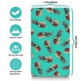 thumbnail image 4 of Pineapple Pet Feeding Mat, Durable Waterproof Dog Food Mat with Exotic Tropical Fruit Pattern, Absorbent, Non-Slip, Quick Dry, Washable, Easy Clean Mat, 4 of 5