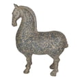 thumbnail image 3 of Chinese Han Dynasty Prosperity Horse Equine Figurine Might Loyalty and Victory, 3 of 7