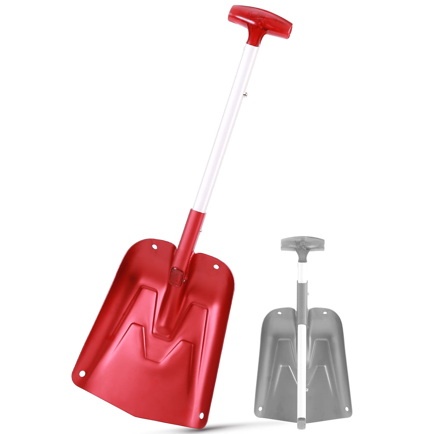 REDCAMP 17"25" Aluminum Lightweight Collapsible Snow Shovel for