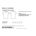 thumbnail image 5 of 6 Pack: BELLA+CANVAS Women's Relaxed V-Neck Heather T-Shirt, 5 of 5