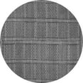 thumbnail image 1 of Ahgly Company Machine Washable Indoor Round Oriental Gray Traditional Area Rugs, 7' Round, 1 of 1