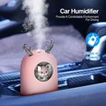 thumbnail image 5 of Mini humidificadores para dormitorio, humidificadores de niebla fría, humidificador pequeño para dormitorio, hogar, oficina de viajes y plantas. (300 ml, rosa), 5 of 5