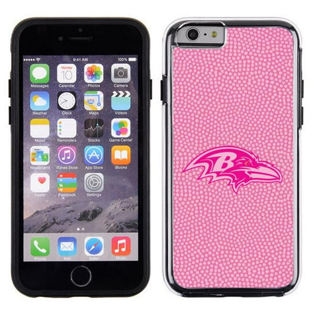 Baltimore Ravens Pink NFL Football Pebble Grain Feel IPhone 6 Case - Special Order