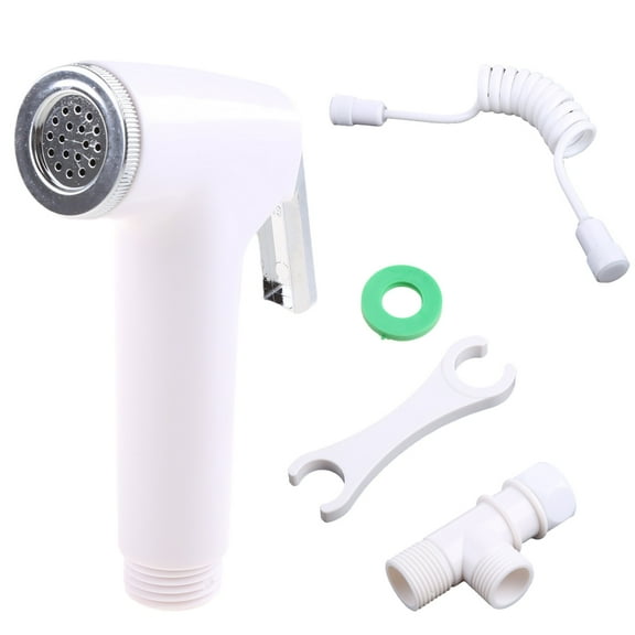 Portable Bidet Sprayer Set with Spring Hose & Holder Handheld Bidet Sprayer Bidet Faucets Set