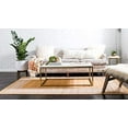 thumbnail image 4 of Unique Loom Tapis de Zone 3129531, 5 x 8 Pieds, Orange/Beige, 4 of 5