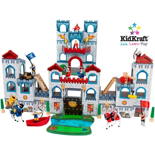 kidkraft wooden castle