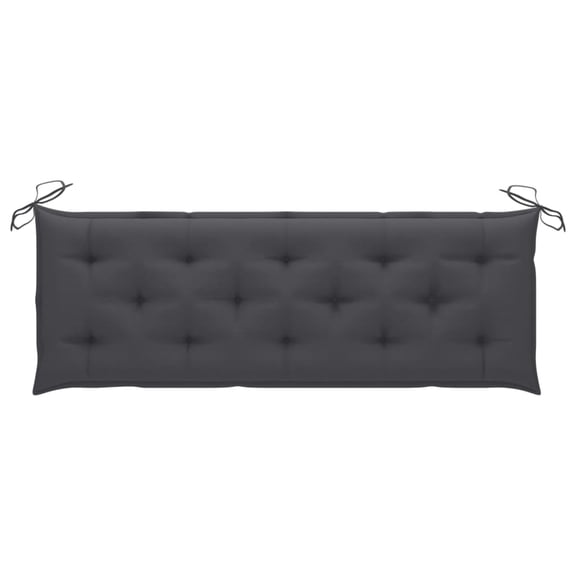 Casafoyer Garden Bench Cushion Anthracite 59.1"x19.7"x2.8" Fabric