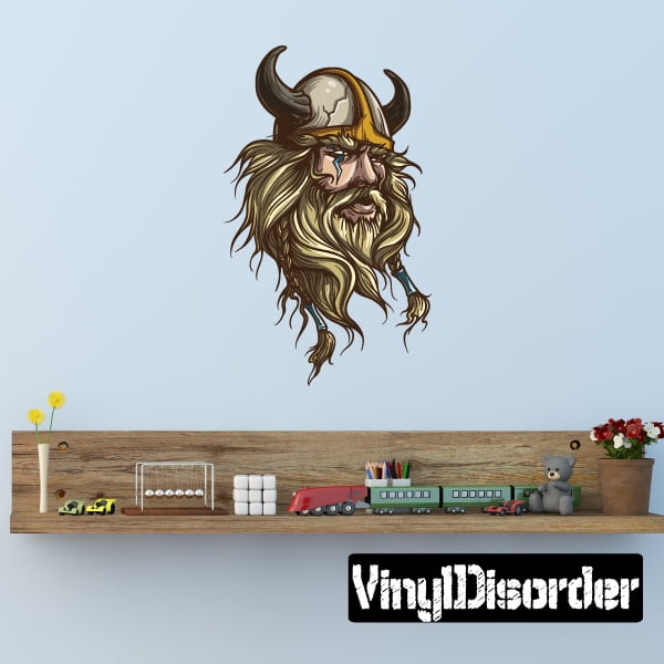 Viking Wall Decal Vinyl Car Sticker Uscolor002 25 Inches