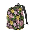 thumbnail image 2 of Yiaed Colorful Roses Print Backpack, Premium Laptop Backpack, Travel Backpack for Women, Lightweight Backpacks, Comfortable Back Pack-Small, 2 of 5