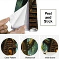 thumbnail image 4 of Peel and Stick Wallpaper 3D Modern Gnarled Eldritch Tomes Living Room Kids Bedroom Home Decor Modern Art Wall Mural Decor Self Adhesive and Removable 69in x 98in, 4 of 8
