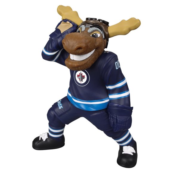NHL POSED MASCOT-MOOSE (WINNIPEG JETS)