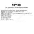 thumbnail image 2 of TEC Rear Ceramic Disc Brake Pads TEC-1041 for Car Nissan Jeep Grand Cherokee TITAN Armada Commander Pathfinder INFINITI QX56, 2 of 10