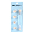 thumbnail image 1 of Pincel para sombreado de uñas, bolígrafo para decoración de uñas de gel UV de doble extremo, pincel para pintar uñas, durabilidad probada en el tiempo, 1 of 8